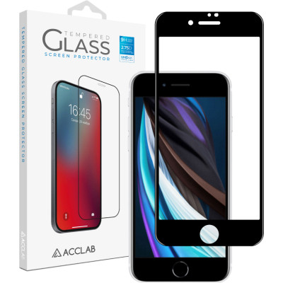 Стекло защитное ACCLAB Full Glue Apple iPhone 7/8/SE 2020 (1283126508172) Винница - изображение 1