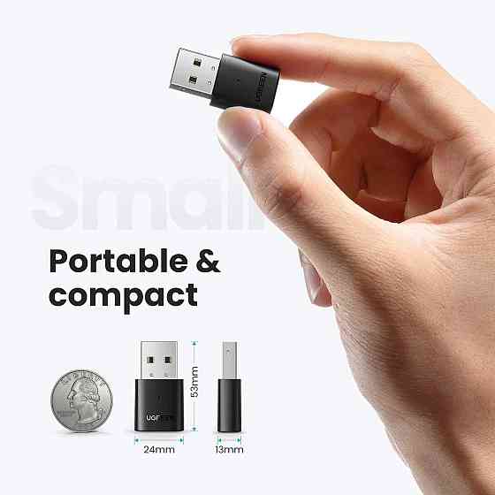 Адаптер USB Bluetooth 5.0 UGREEN CM390 UGR-80889 Одеса