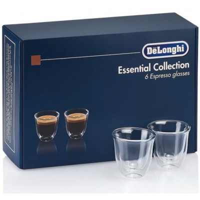 Набір склянок DeLonghi Espresso 6 шт 60 мл (00000014115) Вінниця - фото 1