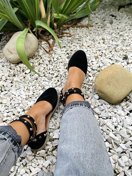 M.KRAFT Босоніжки жіночі M.KRAFT 0592 чорні (літо, замша натуральна) (3513) 37р.38р.39р. Коломия - фото 10