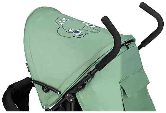 Коляска для дитини прогулянкова FreeON Simple, black - dark green Київ