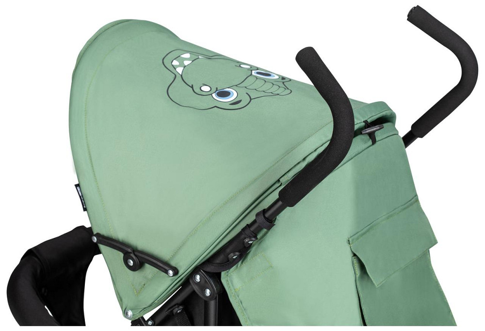 Коляска для дитини прогулянкова FreeON Simple, black - dark green Київ - фото 6