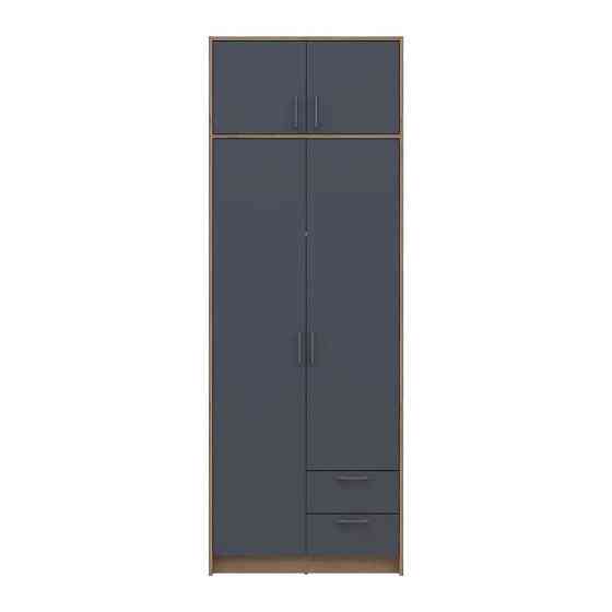 Антресоль Doros Ронди Дуб Артизан/Графит 2 ДСП 82х52х41 DRS-011606 (80737812) Львов