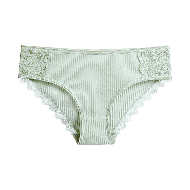 Жіночі труси хлопок набір 3 штуки 42 білий хакі Київ - фото 6