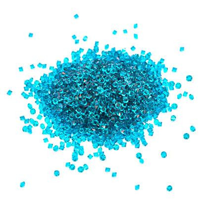 CRYSTAL PIXIE - ПИКСИ для ногтей темно-бирюзовый (хрустальная крошка), 1400 шт Киев - изображение 1