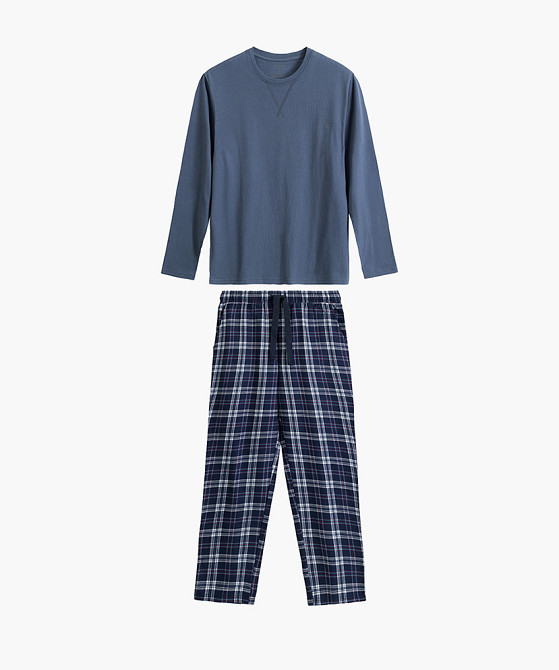 Піжама чоловіча фланель Atlantic NMP-393 Київ - фото 5