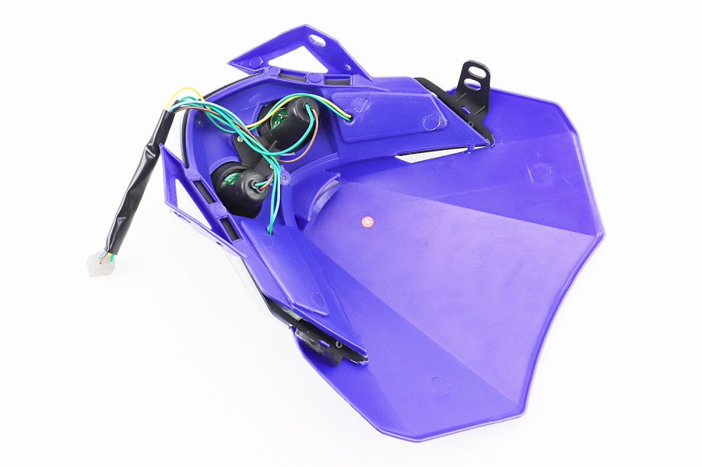 пластик - обтічник + фара, СИНІЙ, тип 2 Київ - фото 2