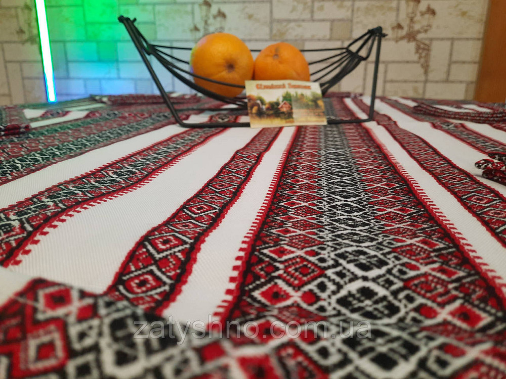 Вишита скатертина з серветками на подарунок Київ - фото 6