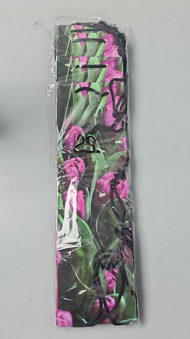 Пакет паперовий подарунковий під пляшку 12/9/36 (артBUT-29) (12 шт.) Харків - фото 2