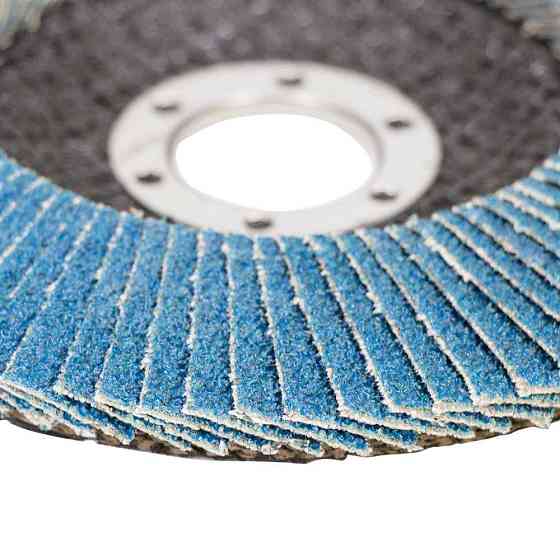 Круг лепестковый торцевой Т29 (конический) ZA Ø125мм P80 SIGMA (9173541) Ровно