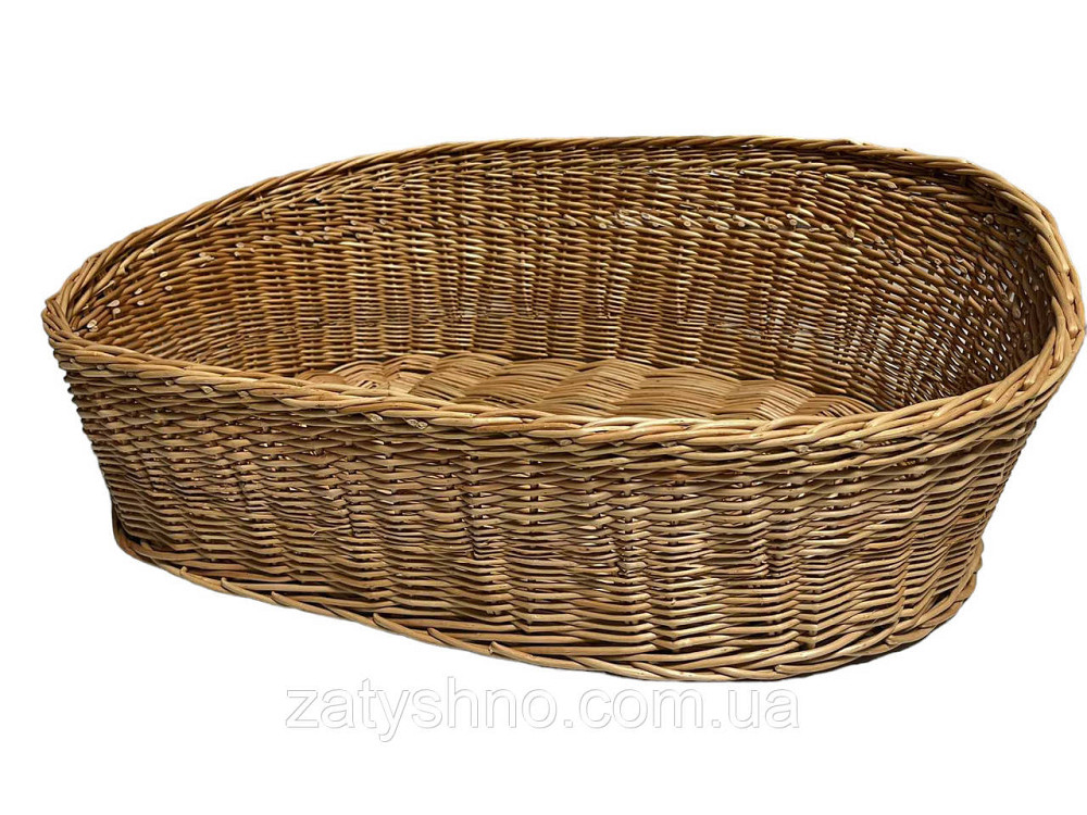 Овальная плетеная корзина большая Киев - изображение 1