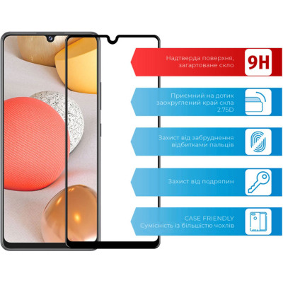 Стекло защитное ACCLAB Full Glue Samsung A42 (1283126510489) Винница - изображение 2