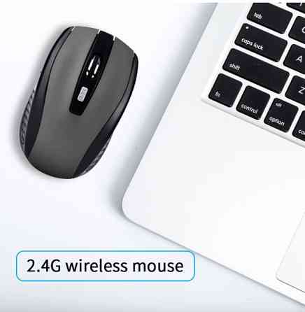 Бездротова мишка Silent Mouse 2.4G Сіра Запоріжжя