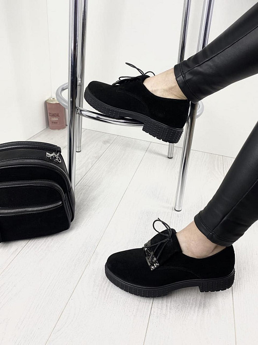 Olli Туфлі жіночі OLLI 1-2750 чорні (весна-осінь, замша натуральна) (3251) лише 37р. Коломыя - изображение 7