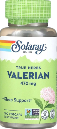 Валеріана Solaray Valerian 100 капс Київ