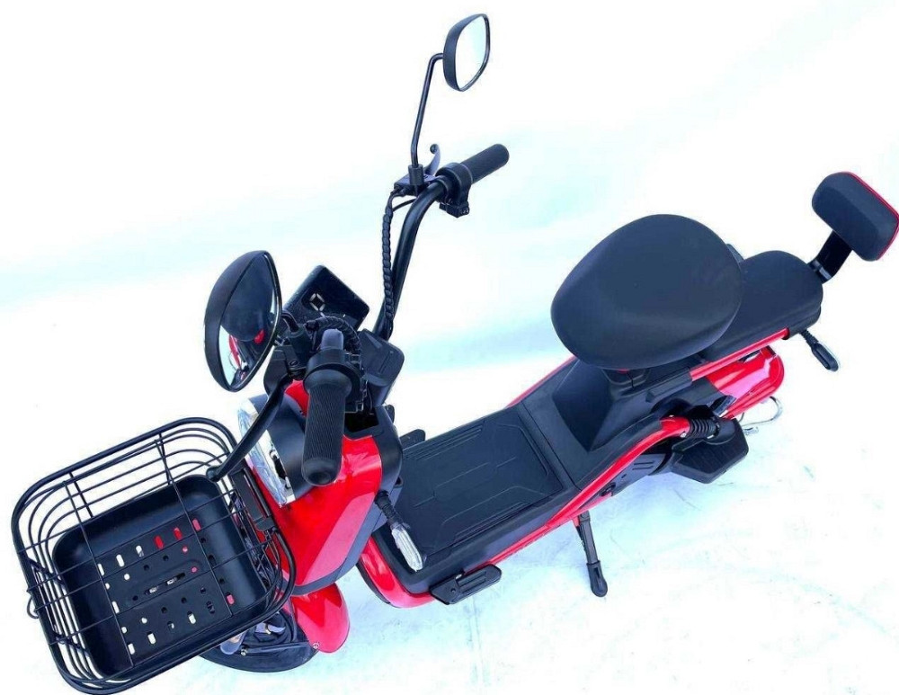 Електричний велосипед Crosser CR2 800W (графенові акб 60V/24Ah)Красный. Харків - фото 1