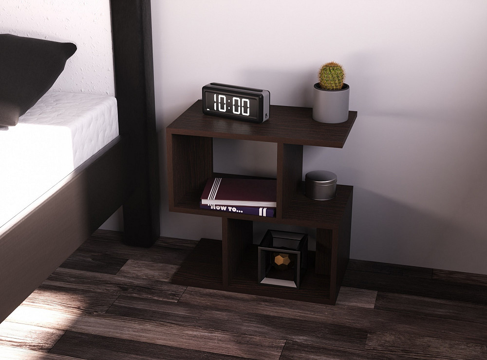 Тумба прикроватная S-1, Венге Магия, 500/300/500 Львов - изображение 2