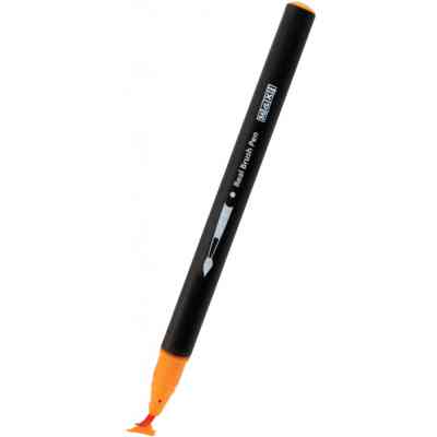 Фломастери Maxi пензлики REAL BRUSH, 12 кольорів, лінія 0,5-6 мм (MX15232) Вінниця