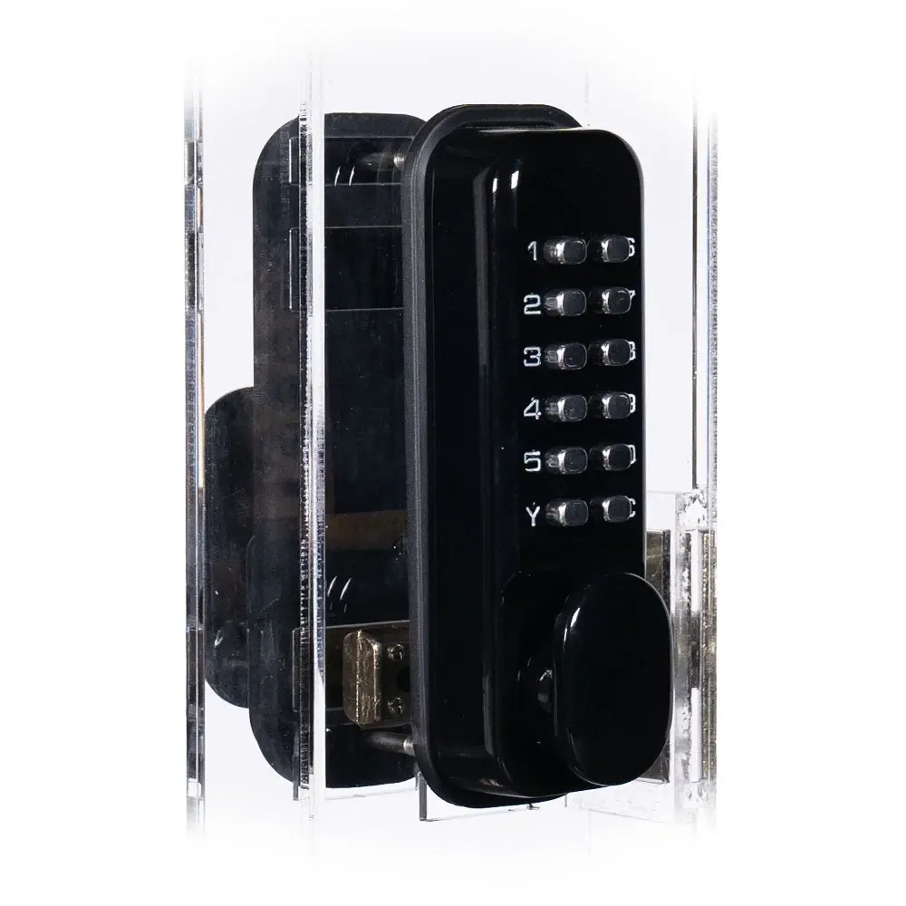 Замок механічний кодовий Trinix TRL-6102MPW Black (64-00029) Київ - фото 11