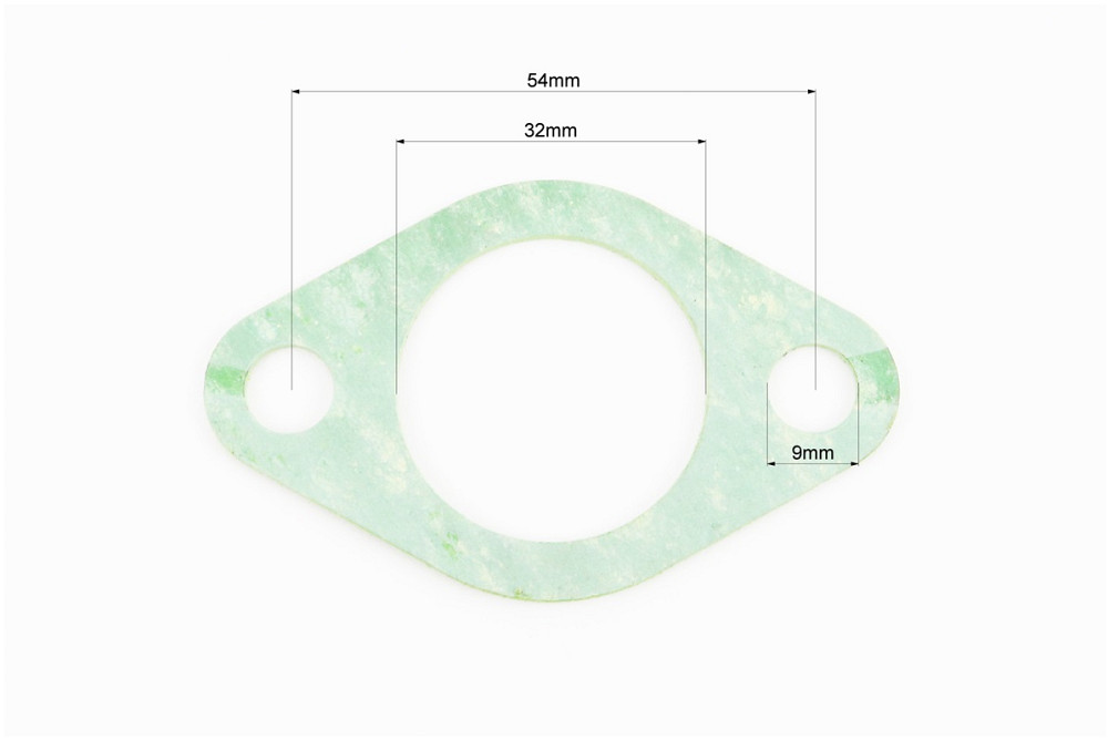 Прокладка глушника R175A/R180NM 2отв., головка-коліно, (пароніт) Киев - изображение 2