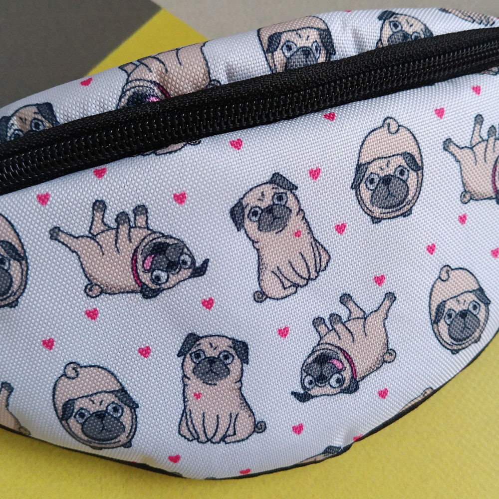 Сумка дитяча банка поясна сумка мопс Київ - фото 2