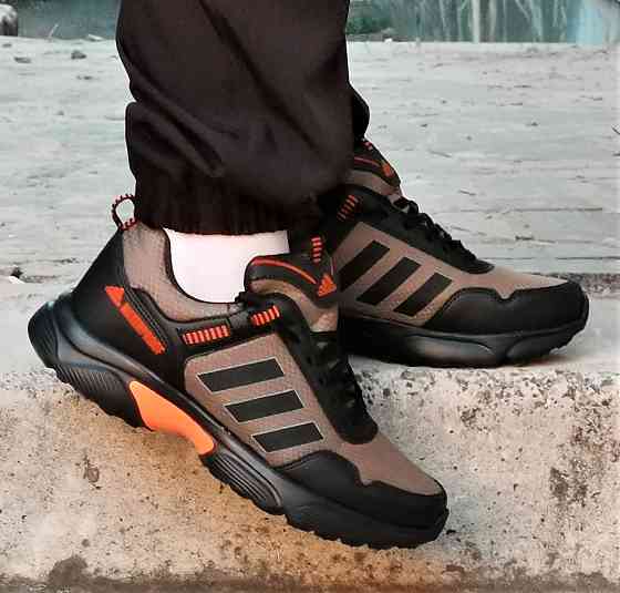 Термо Кросівки Adidas Waterproof Хакі Чоловічі Єврозима Адідас Зелені (розміри: 40,41,42,43) Дніпро