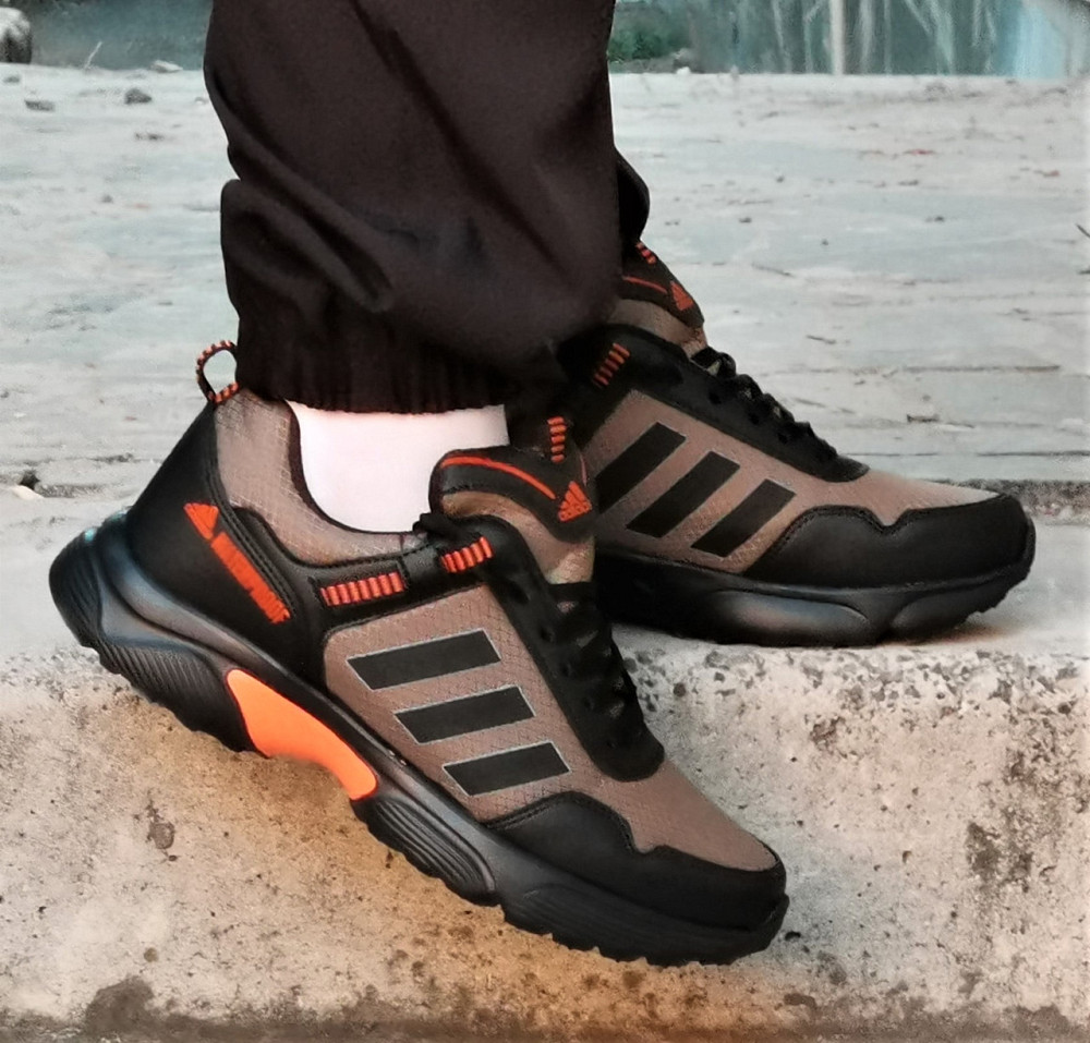 Термо Кроссовки Adidas Waterproof Хаки Мужские Еврозима Адидас Зелёные (размеры: 40,41,42,43) Днепр - изображение 3