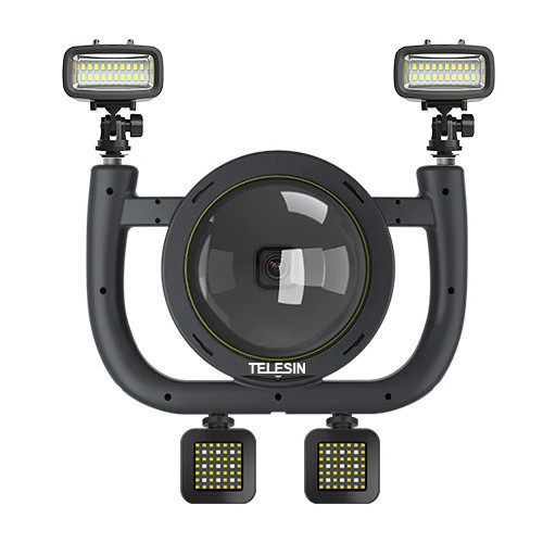 Купол Dome Port GoPro 13/12/11/10/9 подводный рог Telesin GP-DMP-T10 Киев - изображение 2