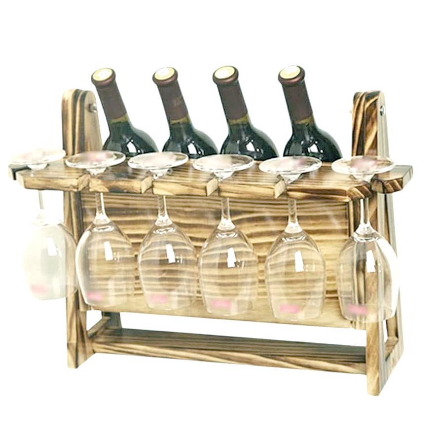 Настольная винная полка 