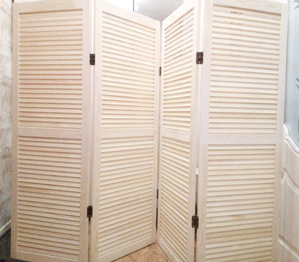 Деревянная ширма 