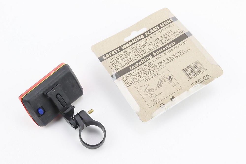 Ліхтар задній 5 діодів, JZ-108 (без батарейок) Київ - фото 2