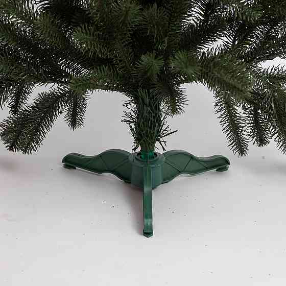 Литая искусственная елка зеленая 150 см на пластиковом основании SOK-M-D-5 Киев