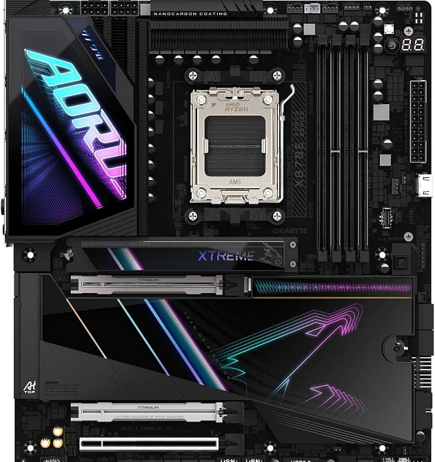 Материнская плата GIGABYTE X870E AORUS XTREME AI TOP 1 шт. GENTLY USED! Харьков - изображение 5
