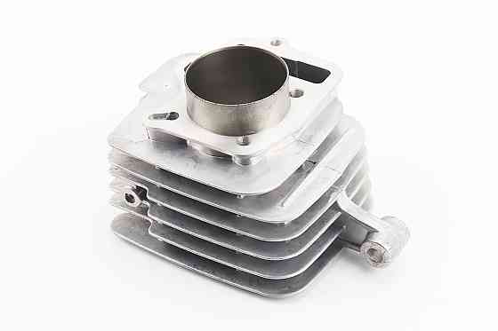 Циліндр к-кт (цпг) 125cc-54мм (палець 14мм, висота циліндра 78,3мм, висота поршня 37мм), з вухом, (див. фото розмірів) Київ