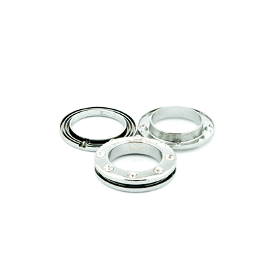 Універсальні люверси для штор 36 ММ зі стразами кристал (5 шт) Бровари - фото 3