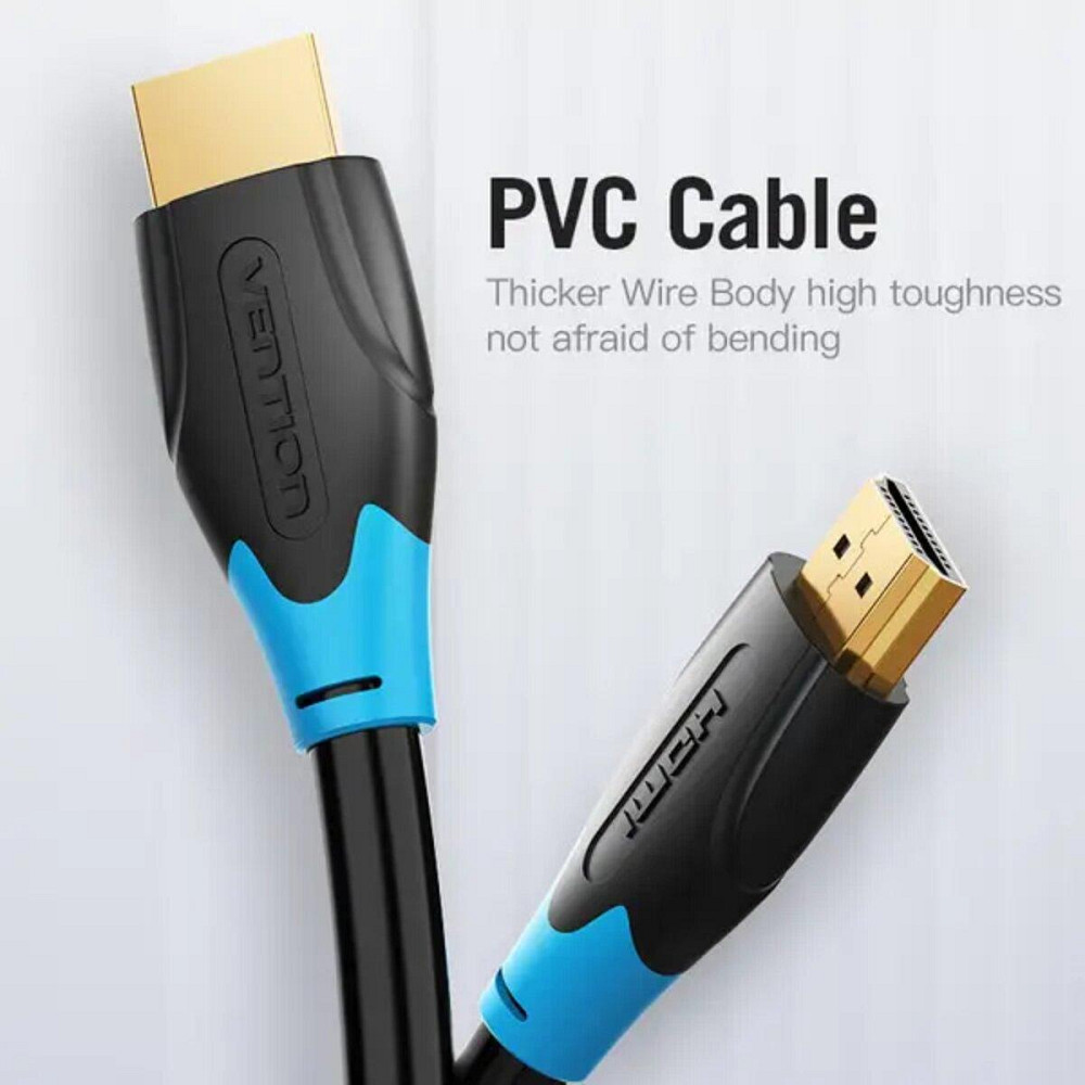 Відеоадаптер відео перехідник адаптер Vention HDMI-HDMI, 1 м, v2.0 AACBF Одеса - фото 7