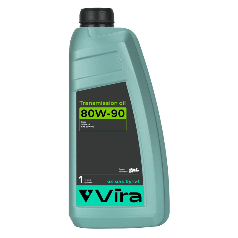 Трансмісійне масло Vira Transmission 80W-90 GL4 1л Львів - фото 1