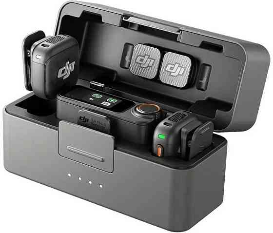 DJI MIC 3 2TX + 1RX + Charging Case. Киев