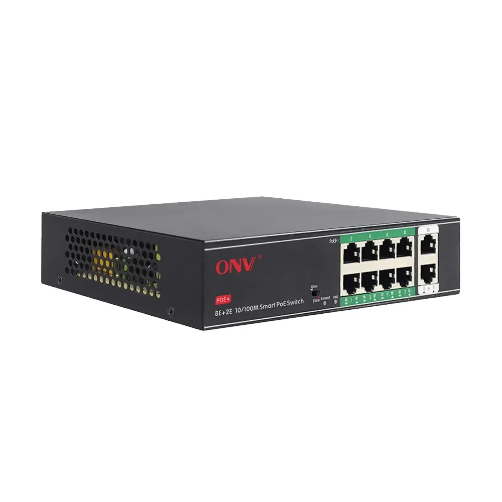 PoE-комутатор некерований 10-портовий ONV-H1108PSD з 8 портами PoE (73-00060) Киев - изображение 7