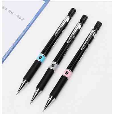 Олівець механічний Baoke НВ 0,5 мм, з грипом, з ластиком, чорний (PENCIL-BAO-ZD111) Вінниця