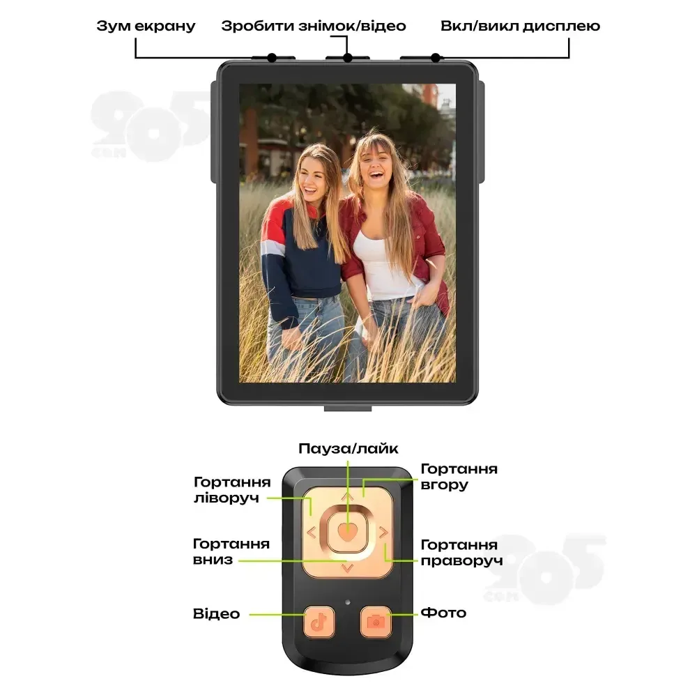 Штатив-монопод для телефона CL07 со съёмным экраном и Bluetooth-пультом 170 см, 3в1 для фото и видео Коломыя - изображение 3