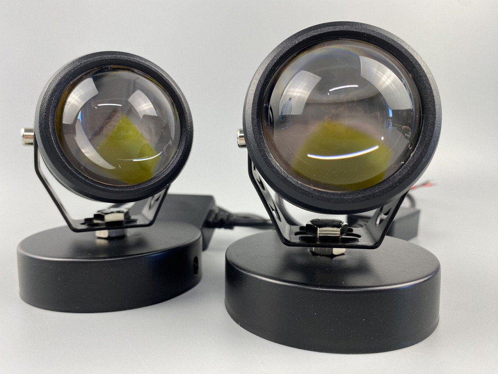 Фари-лінзи LED протитуманні (комплект 2 шт.), 1 фара — 26W реальних ватів, 2 шт. — 52W реальних, 3 дроти Мукачево - фото 10