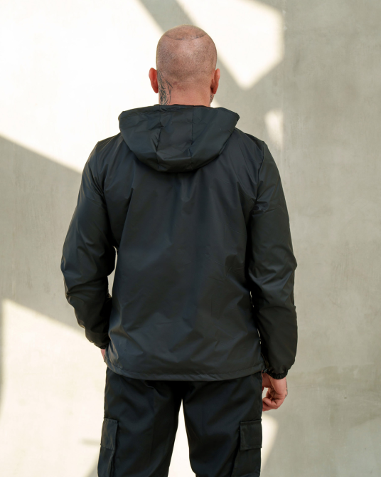 Вітровка чоловіча Вікторія Чорний XXL Харків - фото 4