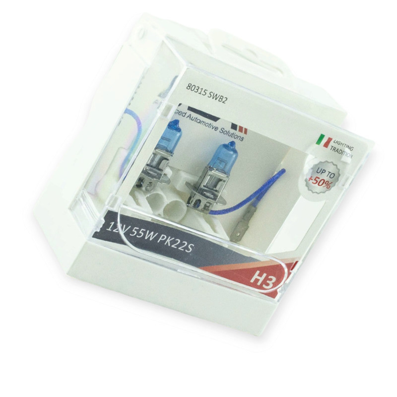 Автолампа 12V 55 W MTA Super белая 50% (2шт) H3 Мукачево - изображение 1