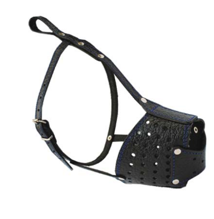 860 Намордник закритий шкіряний "Класика" (Стафф) Вінниця - фото 1