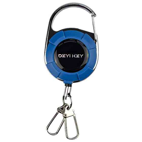 Брелок ретрактор SEVEN TBC-103 Blue Киев