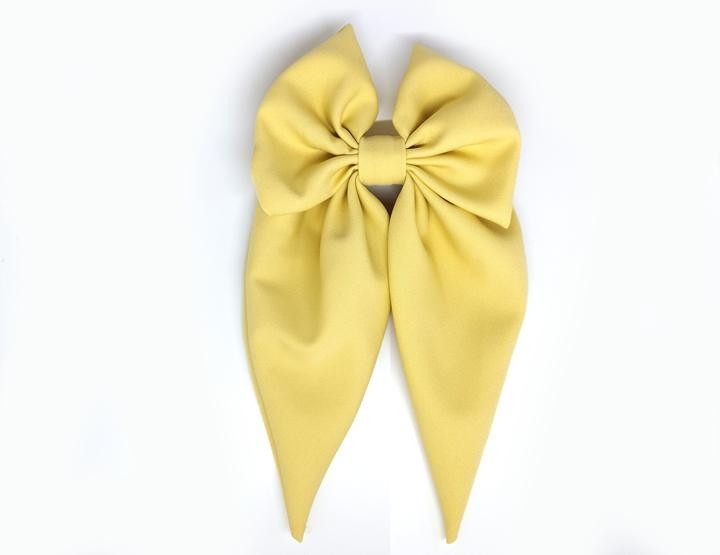 Шпилька для волосся Бант жовтий Київ - фото 1