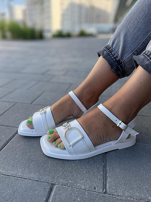 Lonza Босоніжки жіночі LONZA 550 білі (літо, шкіра натуральна) (5145) Коломыя - изображение 2