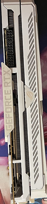 Видеокарта RTX 3080 ASUS ROG Strix White. Киев - изображение 2