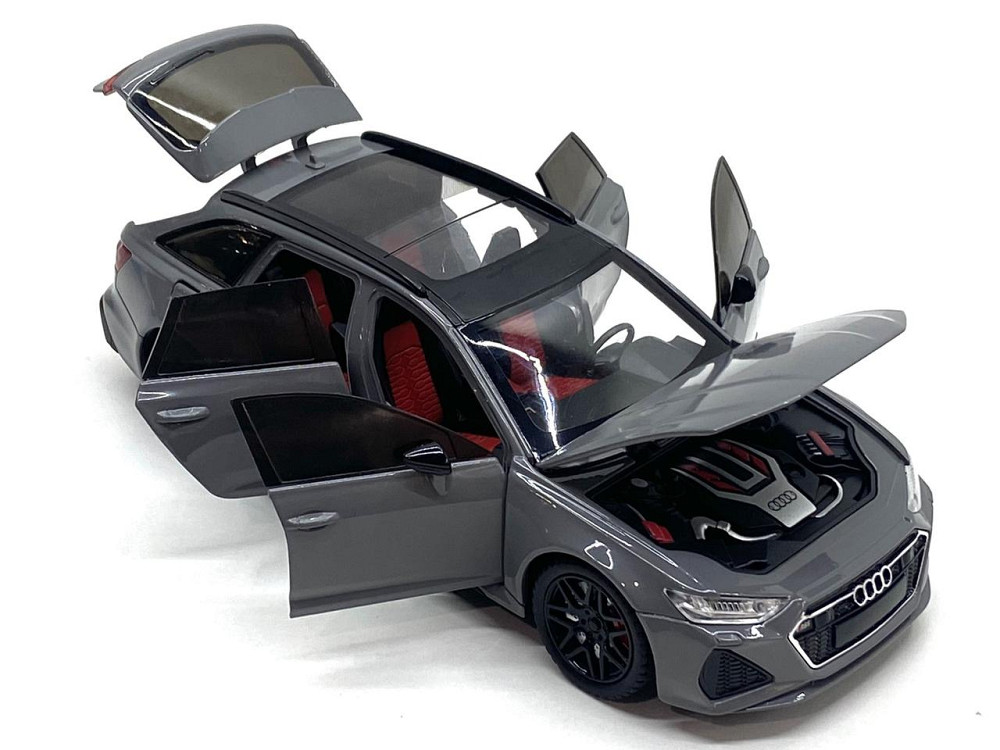 Машинка металева TK Union Group Audi A6 1:24 світло звук Сіра (GT-05963) Чернігів - фото 7